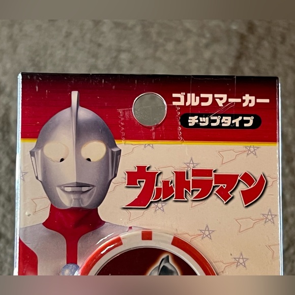 Ultraman Golf Ball Marker Coin Place Holder Official Tsuburaya Japan Exclusive - Picture 3 of 8